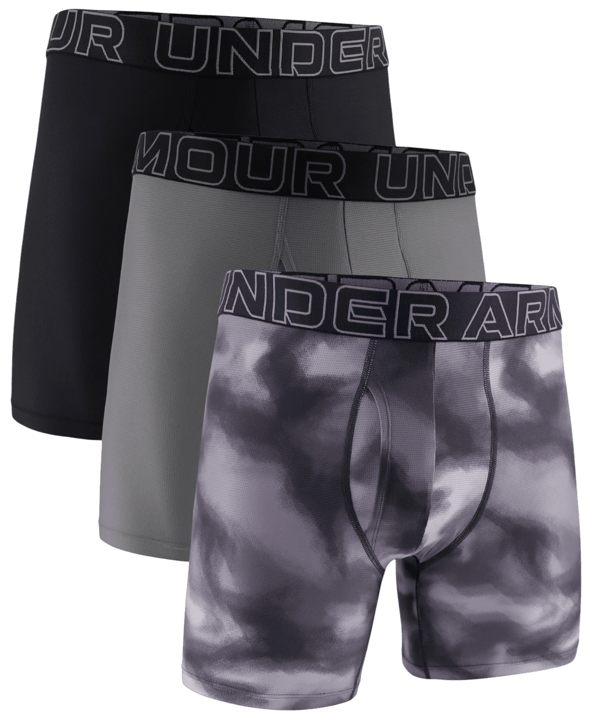 Boxerky Under Armour Under Armour PRINT 6in 3er Pack Boxer Shorts