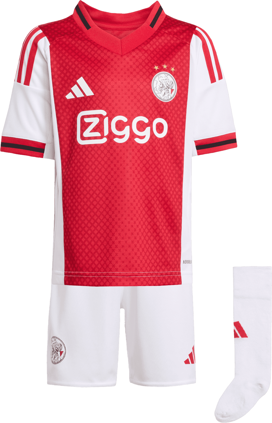 Souprava adidas AJAX AMSTERDAM HOME 2025/26 KIDS SET