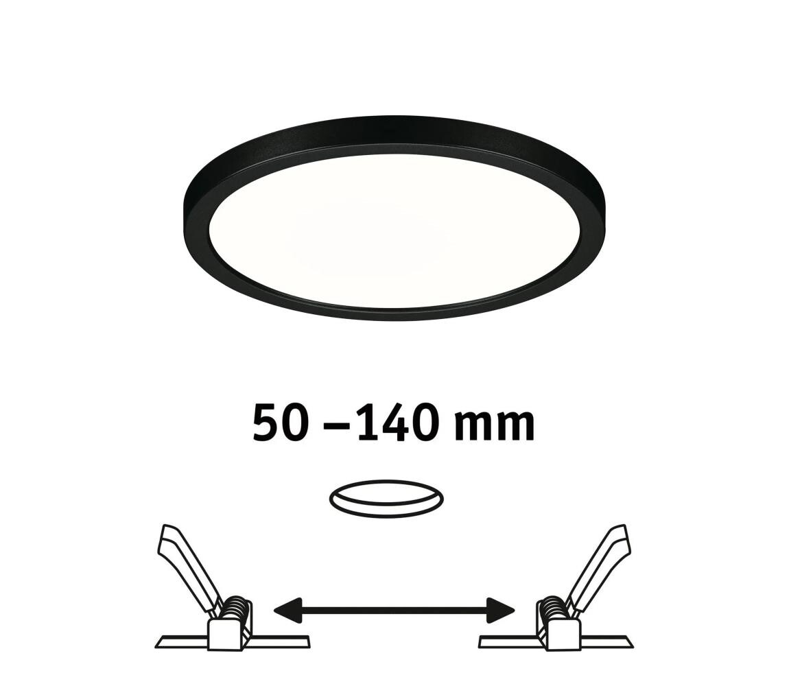 Paulmann Paulmann 79965 - LED/13W IP44 Stm koup podhledové svítidlo AREO 230V