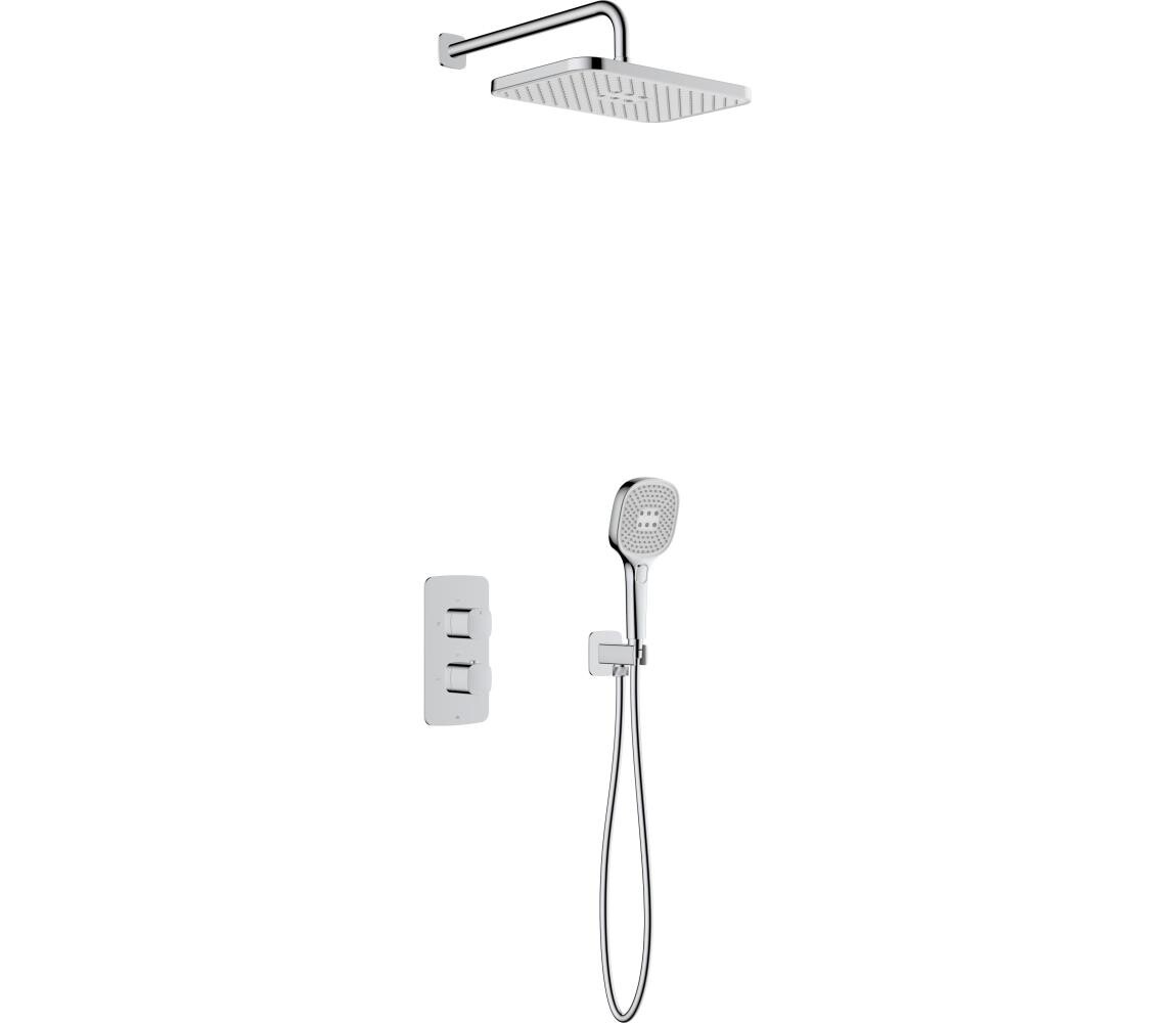 KFA Armatura KFA Armatura 5759-501-00 - Sprchová sada s term. podom. baterií MALAGA l. chrom