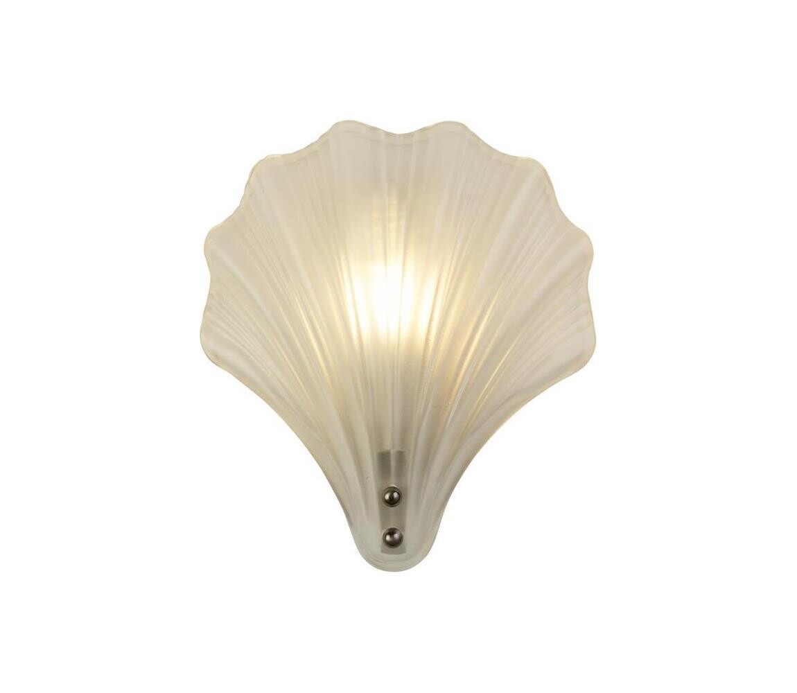 Searchlight Searchlight 28980SS - Nástěnné svítidlo SHELL 1xG9/7W/230V bílá