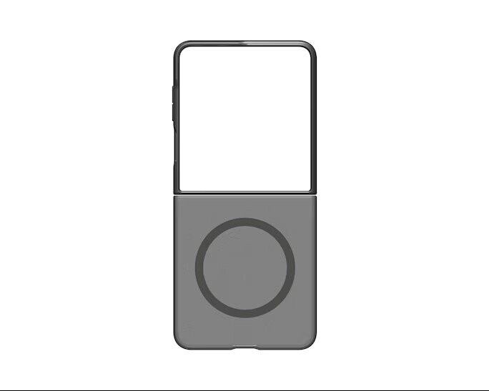 Magnetický kryt GP-FPF766PGB Samsung by Spigen Capella pro Galaxy Z Flip 7 Frost Black