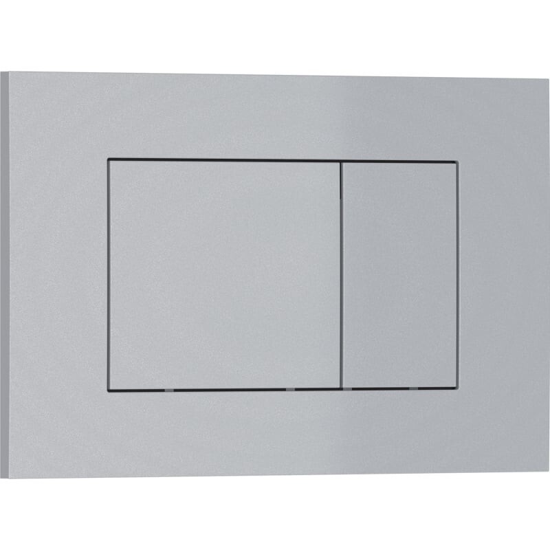 MEXEN Tex 02 splachovací tlačítko, chrom matná 6102-04