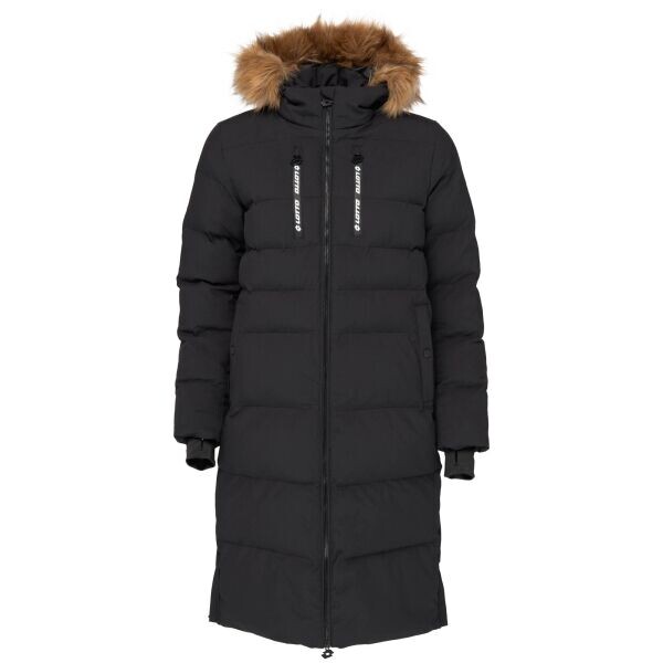 Lotto MONITA Dámský prošívaný kabát, černá, velikost