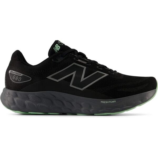 New Balance FRESH FOAM 680V8 WP Pánská běžecká obuv, černá, velikost 40.5