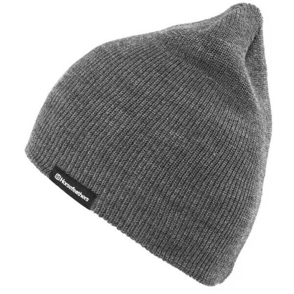 Horsefeathers YARD Pánská čepice, tmavě šedá, velikost UNI
