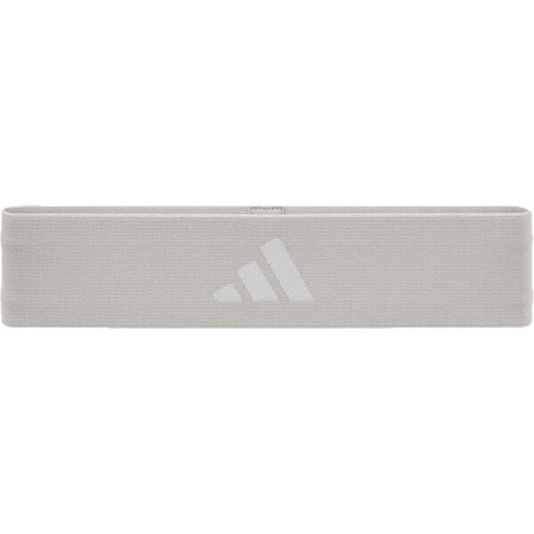 adidas RESISTANCE BAND LIGHT Posilovací guma, šedá, velikost