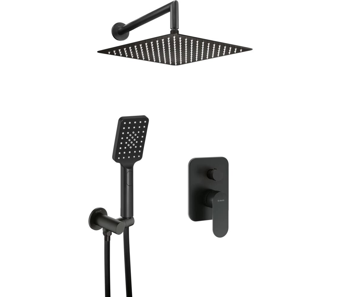 Deante Deante NAC_N9LP - Sprchová sada s podomítkovou baterií ALPINIA černá