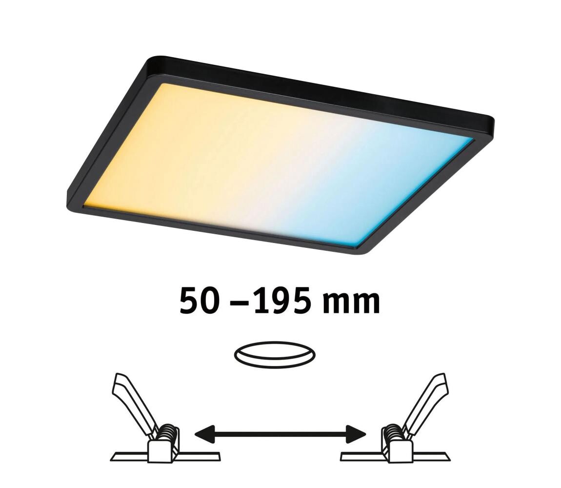 Paulmann Paulmann 79967 - LED/16W IP44 Stm koup podhledové svítidlo AREO 230V
