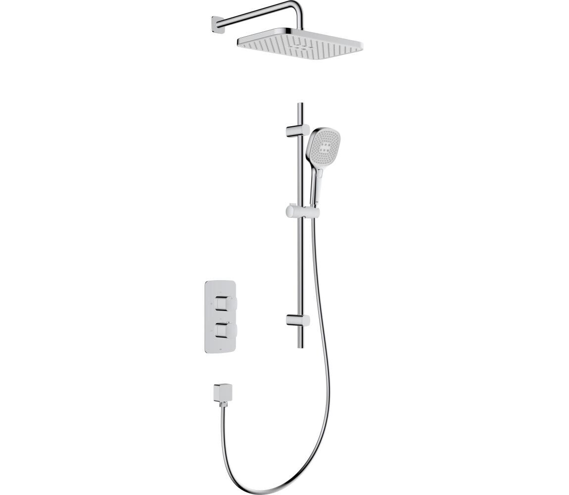 KFA Armatura KFA Armatura 5759-301-00 - Sprchová sada s term. podom. baterií MALAGA l. chrom