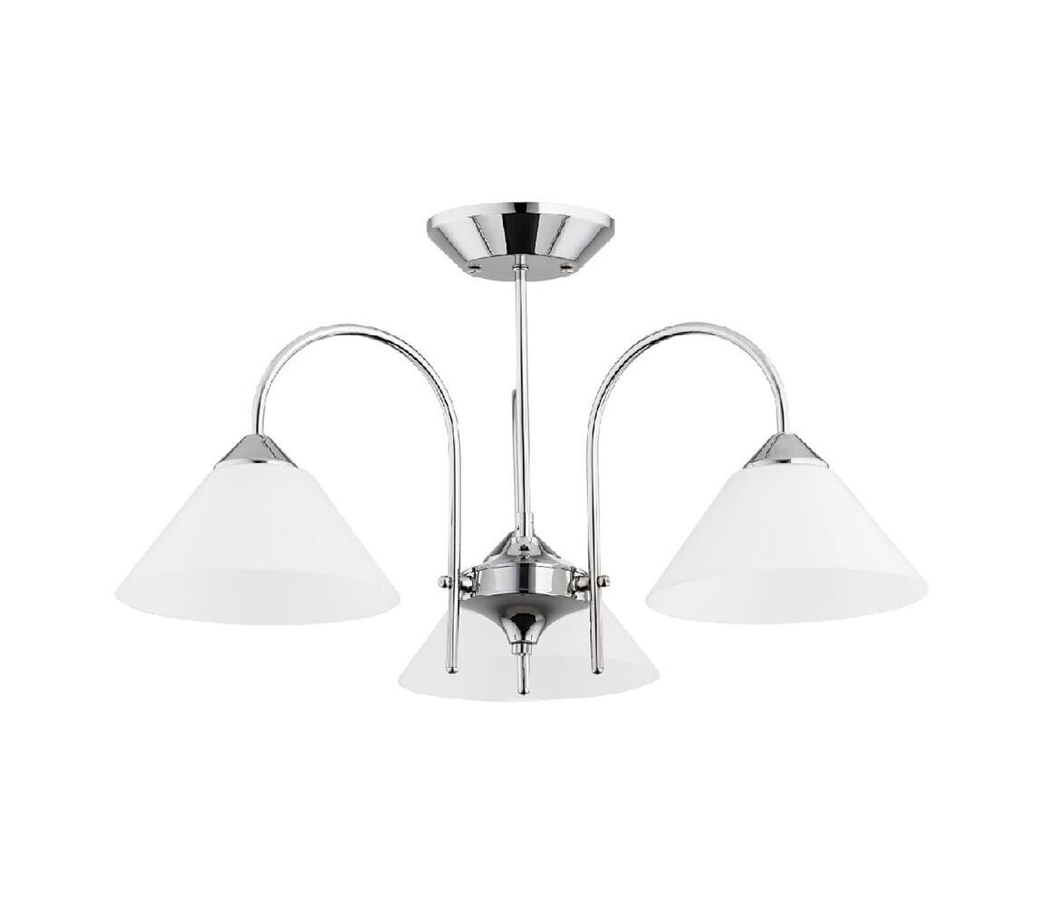 Přisazený lustr TAPER 3xE27/15W/230V lesklý chrom