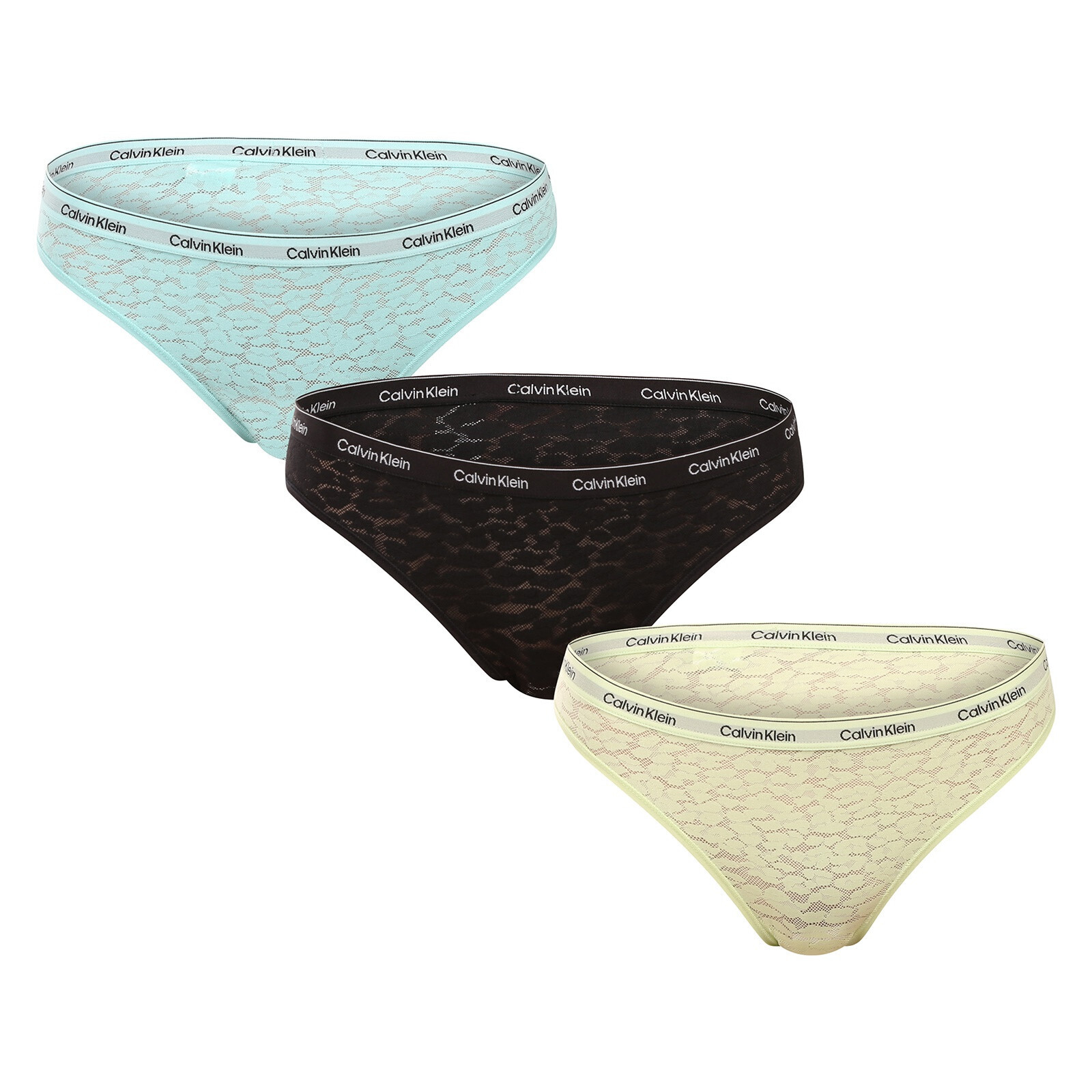 3PACK dámské kalhotky Calvin Klein vícebarevné (QD5069E-W5S) XL