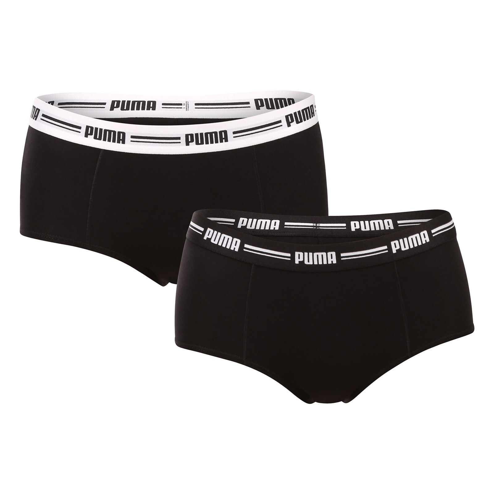 2PACK dámské kalhotky Puma černé (603033001 200) L