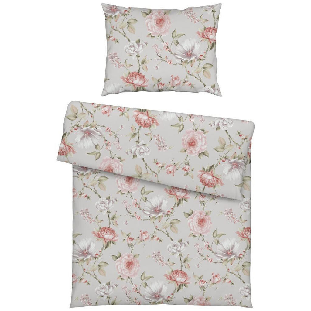 Estella POVLEČENÍ, interlock jersey, růžová, 140/200 cm