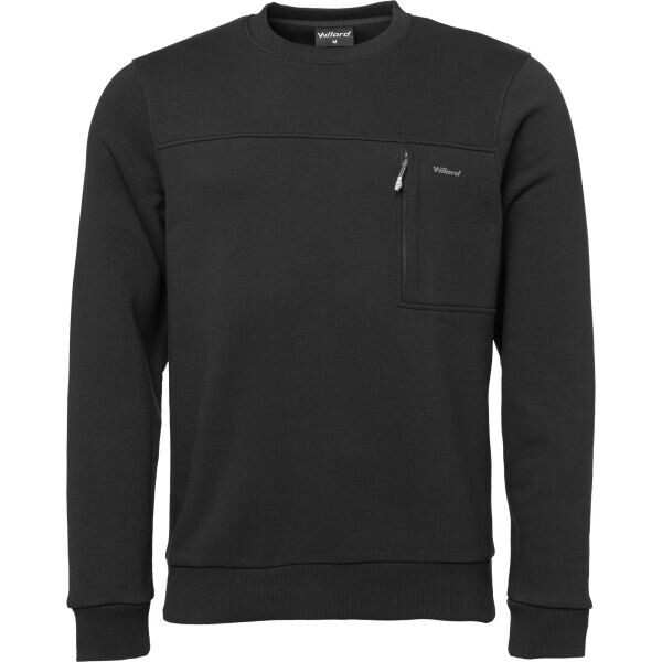 Willard BANUR Pánská mikina, černá, velikost