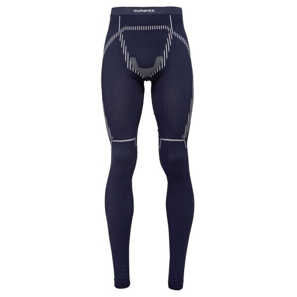 Klimatex BARI SEAMLESS Pánské bezešvé termo spodky, tmavě modrá, velikost