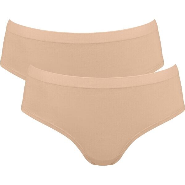 SLOGGI GO SENSE HIPSTER 2P Hipster kalhotky, béžová, velikost