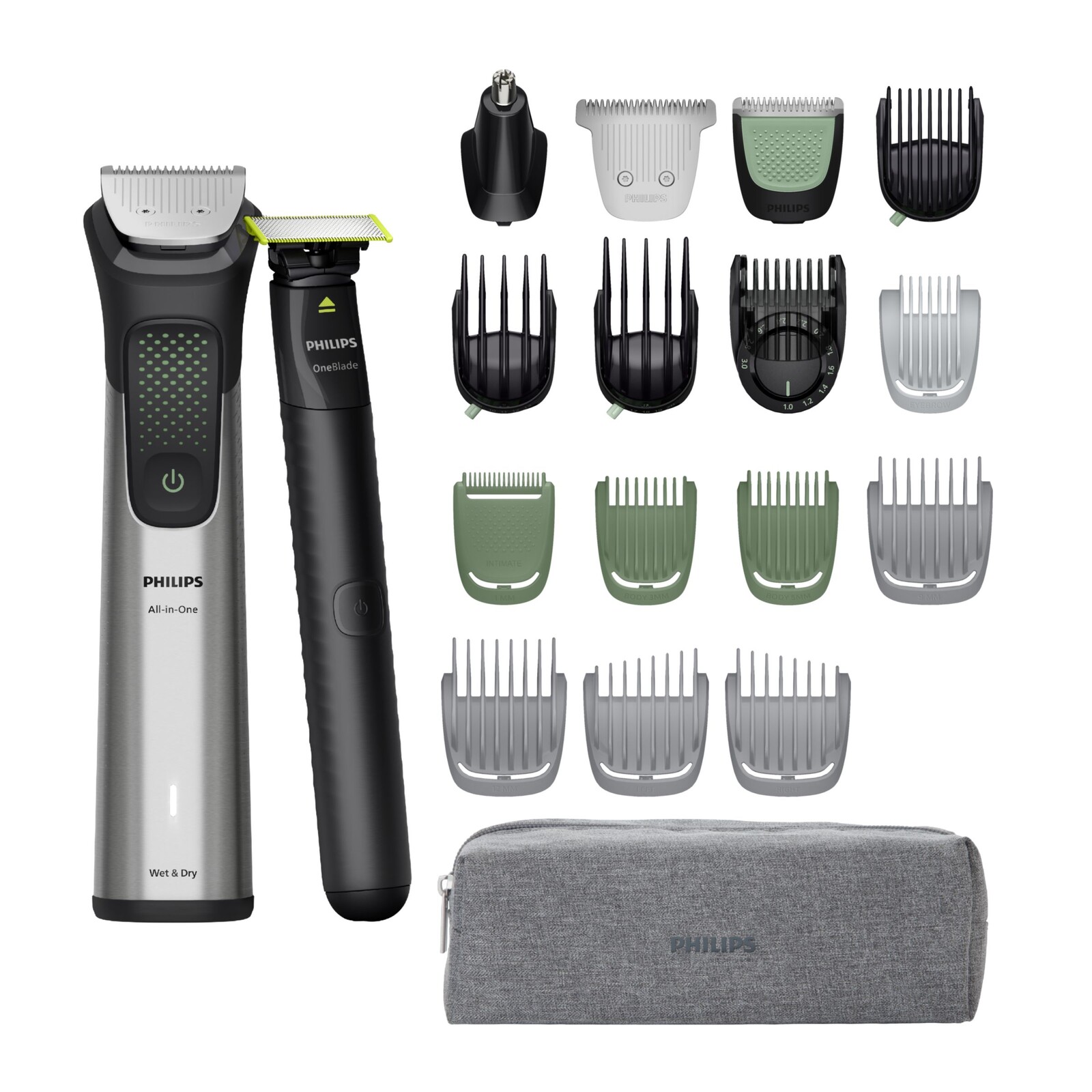 Philips All-in-One Trimmer 9000 Series - Zastřihovač 20 v 1 - MG9558/15