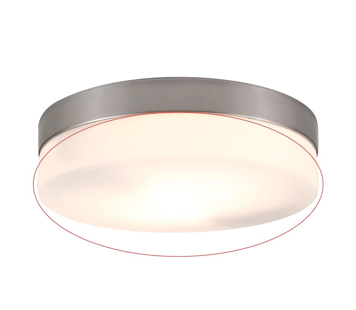 Globo Globo - Náhradní sklo ke stropnímu svítidlu OPAL E27 pr. 23,5 cm