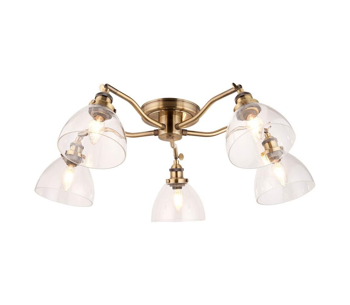 Endon Endon 97248 - Bodové svítidlo HANSEN 5xE14/7W/230V mosaz