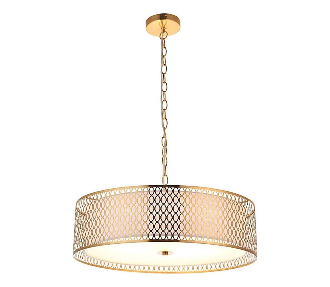 Endon Endon 101569 - Lustr na řetězu CORDERO 3xE27/10W/230V zlatá