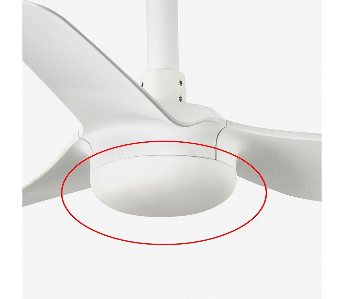 FARO Barcelona FARO 3R773 - Náhradní kryt pro látor MINI PUNT pr. 12 cm bílá