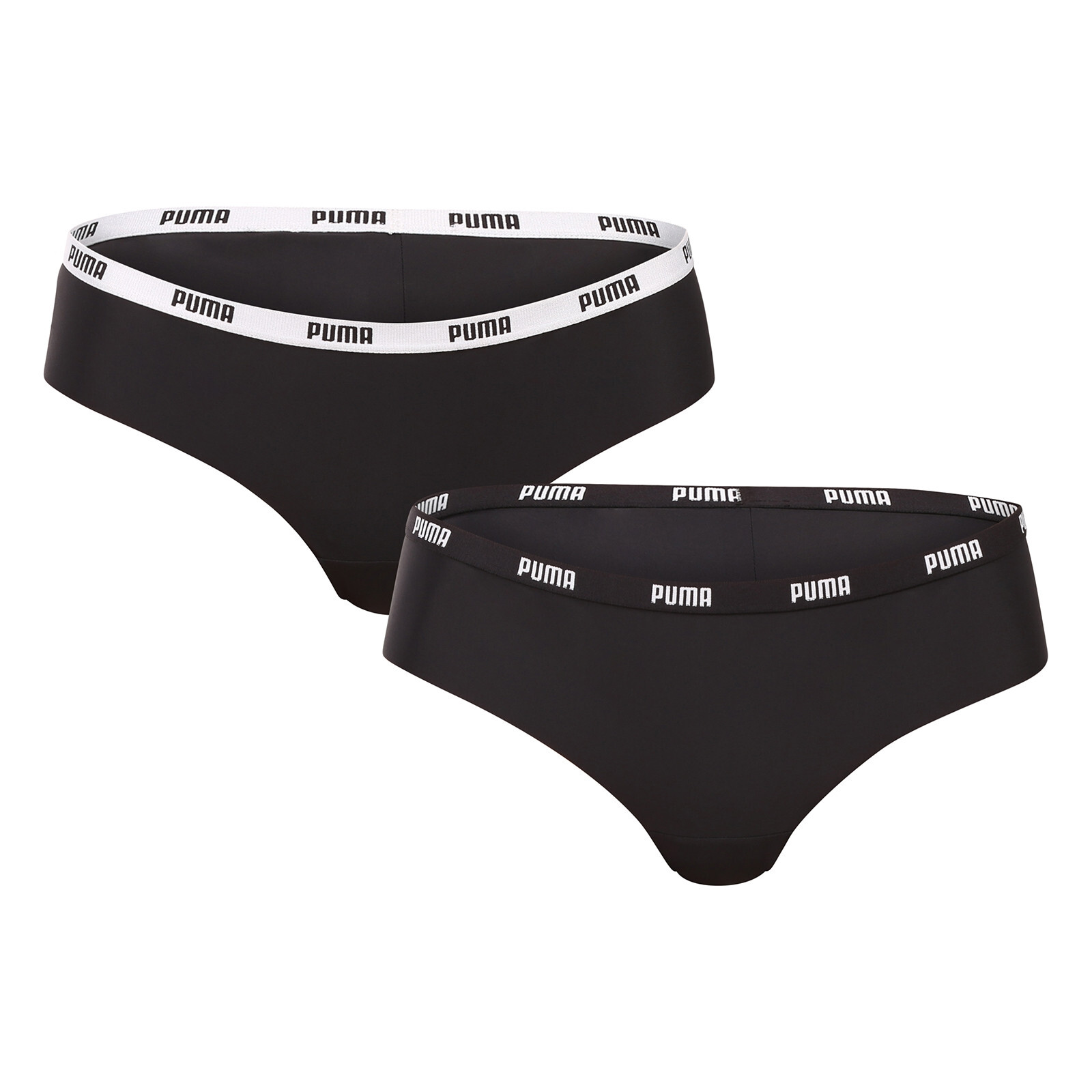 2PACK dámské kalhotky brazilky Puma černé (603041001 200) L