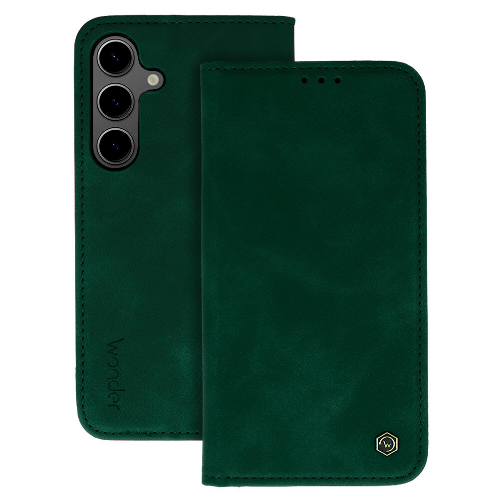 Knížkové pouzdro Wonder Smart pro iPhone 17 green