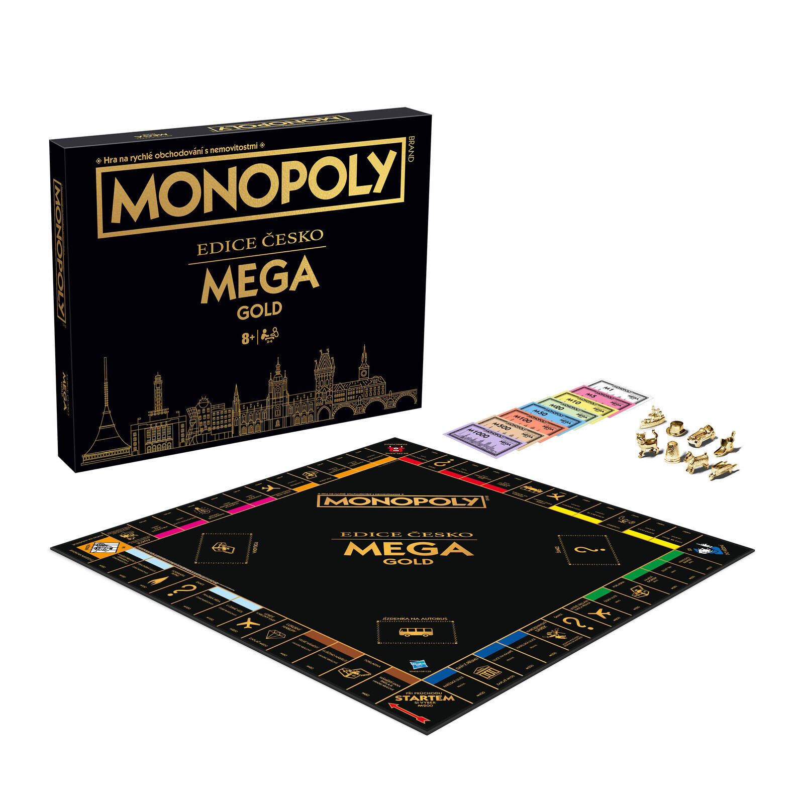 MONOPOLY Mega Gold Česká Republika