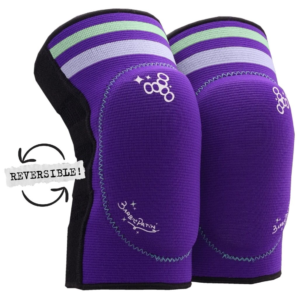 Triple Eight - Barbie Patin Reversible Soft Purple - Kolenní chrániče Velikost: S