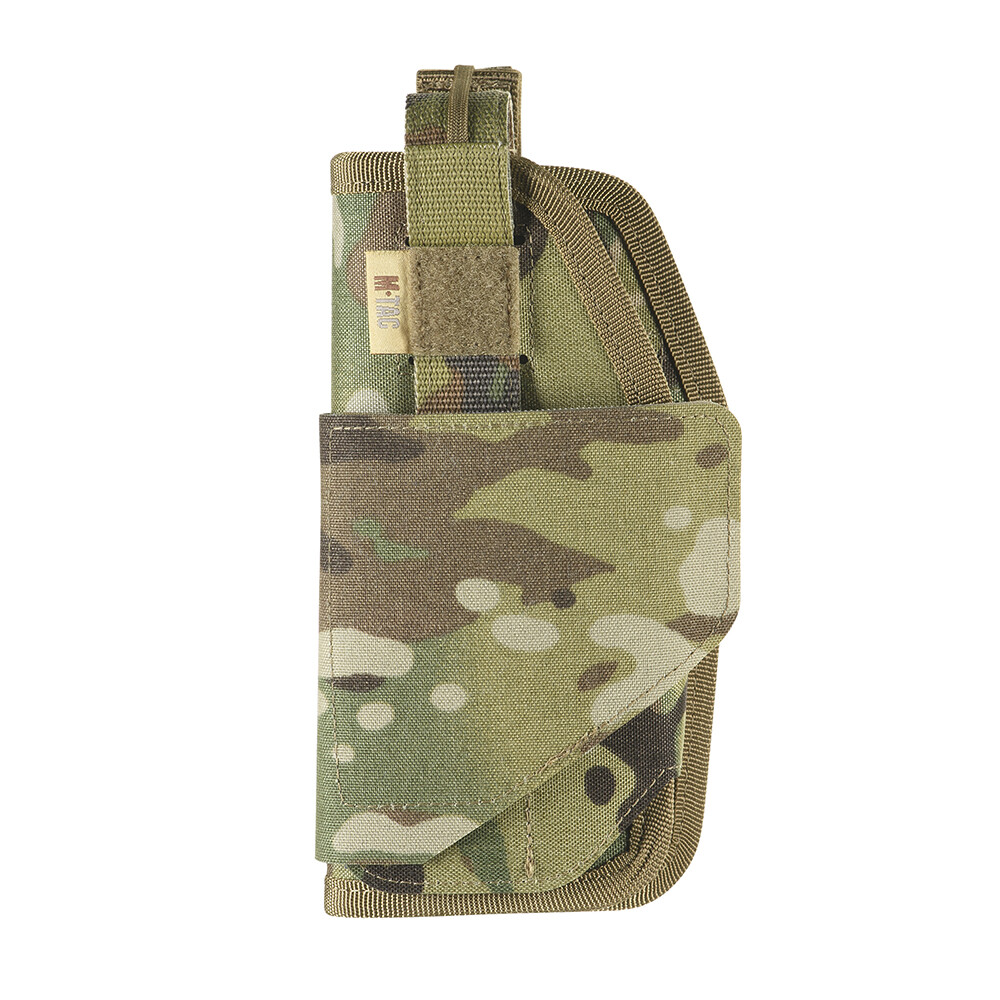 Pouzdro na zbraň M-Tac Universal Tactical Holster Elite levé - multicam