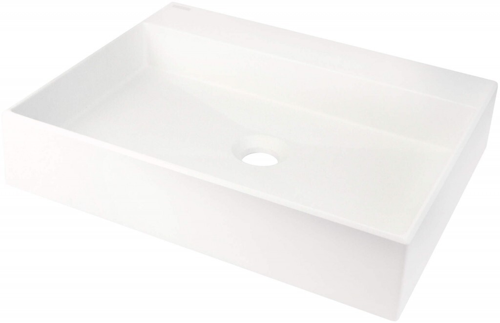 DEANTE Correo alabaster Granit umyvadlo na desku 500x400 mm CQR_AU5S