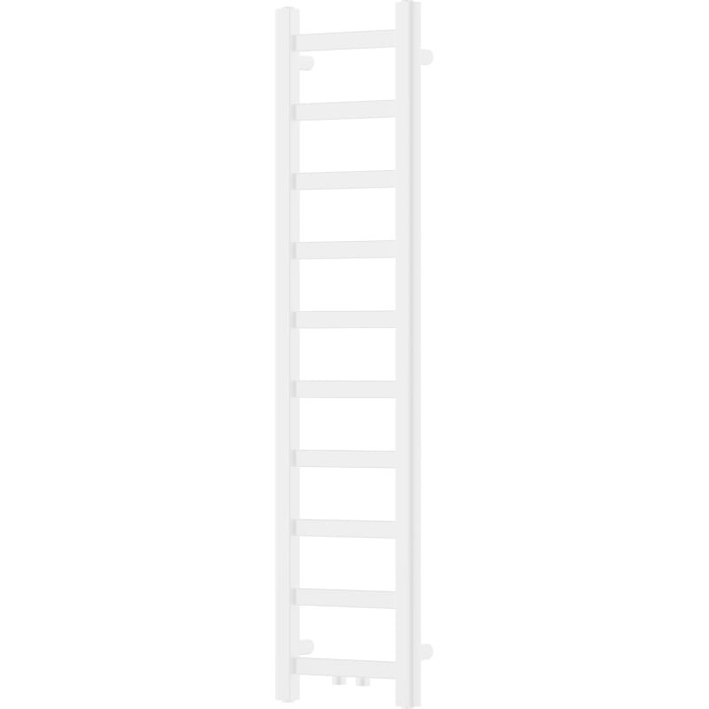 MEXEN Bolt otopný žebřík/radiátor 1200 x 300 mm, 240 W, bílá W126-1200-300-00-20
