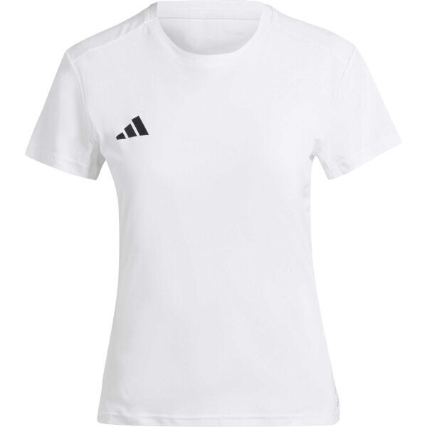 adidas ADIZERO ESSENTIALS TEE Dámské běžecké triko, bílá, velikost