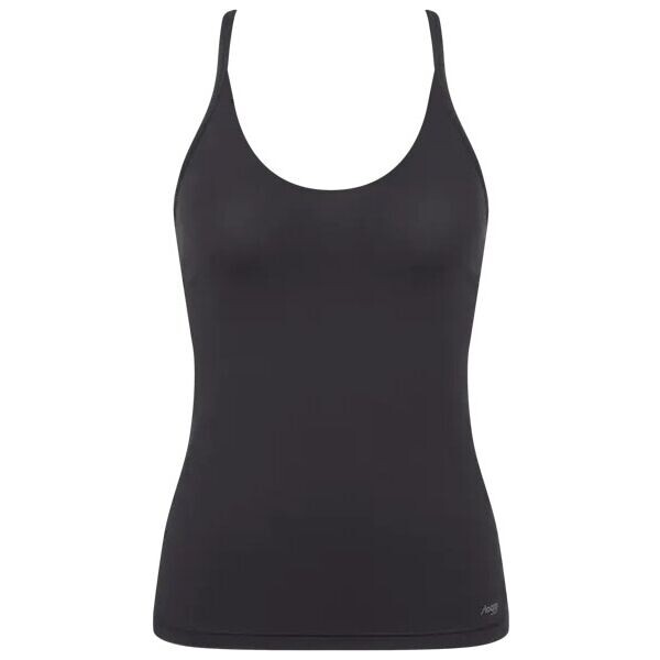 SLOGGI FREE EVOLVE SPAGHETTI TOP Dámský top, černá, velikost