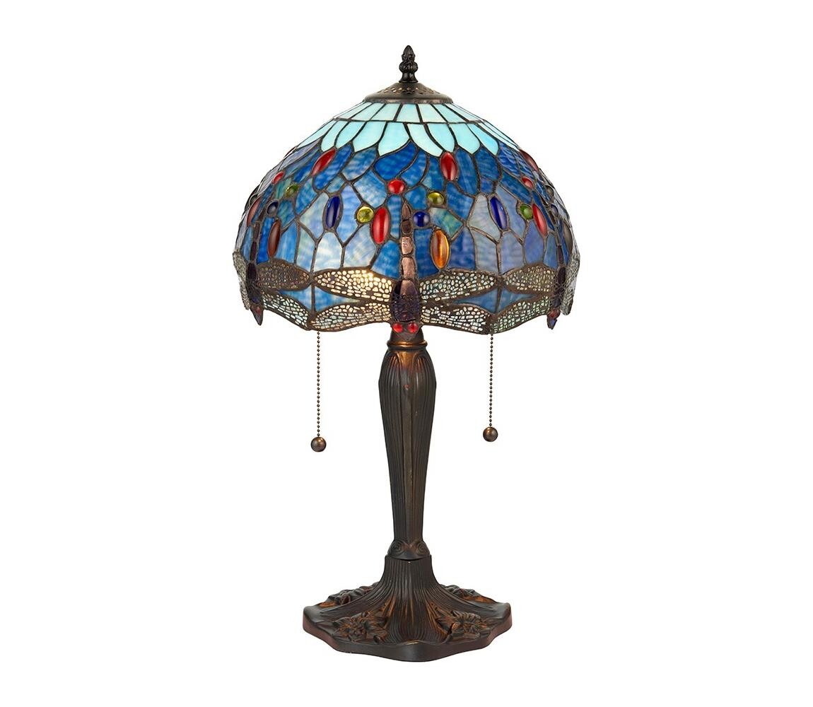 Endon Endon 64090 - Stolní lampa DRAGONFLY 2xE27/60W/230V pr. 30 cm