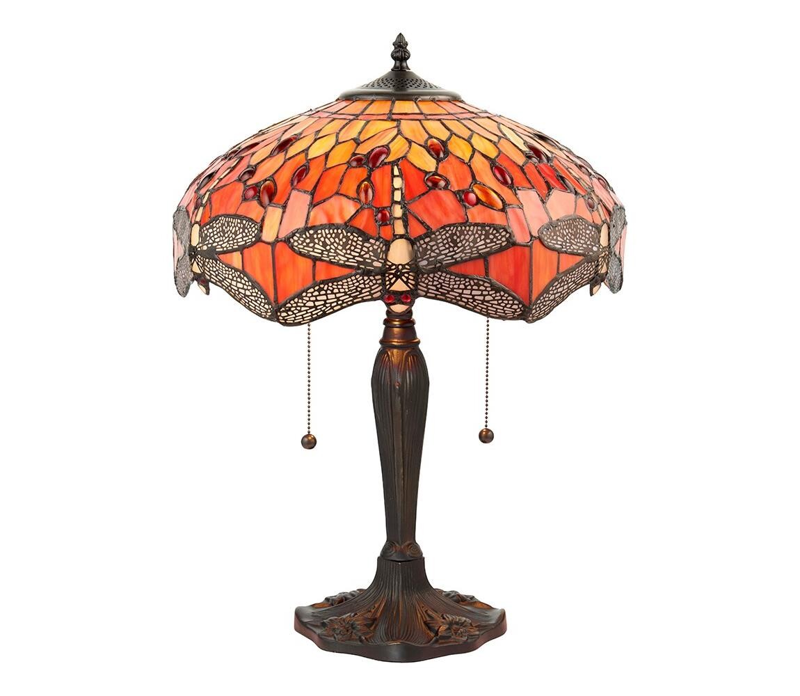 Endon Endon 64093 - Stolní lampa DRAGONFLY 2xE27/60W/230V pr. 41 cm