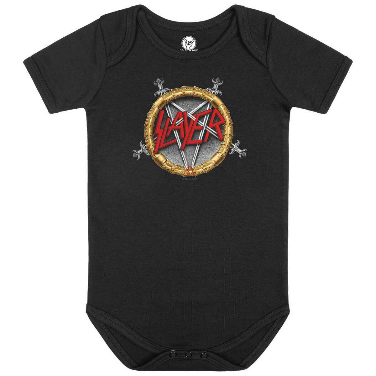 Dětské body dětské Slayer - Pentagram - METAL-KIDS - 546.30.8.999 56/62