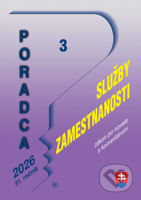 Poradca 3/2026 Zákon o službách zamestnanosti – zákon s komentárom - Poradca s.r.o.