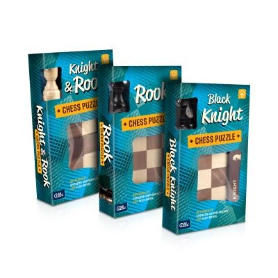 Výhodné balení - 3 hlavolamy Chess Puzzle Albi