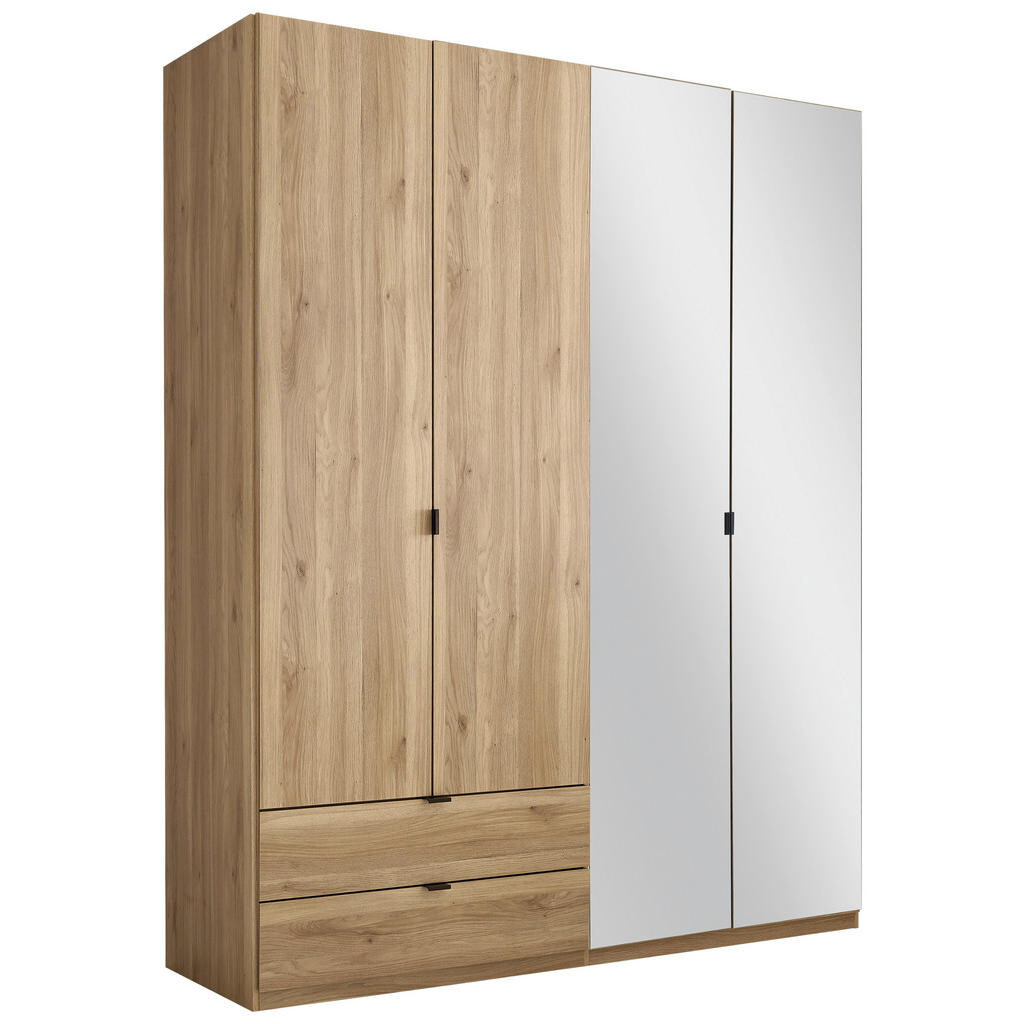 Xora ŠATNÍ SKŘÍŇ S OTOČNÝMI DVEŘMI, barvy dubu, 180/225,5/57 cm