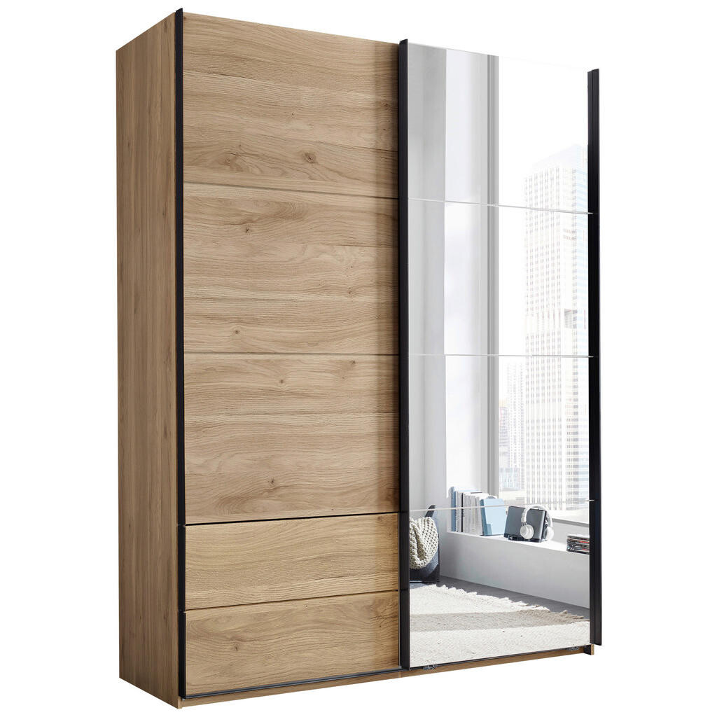 Xora SKŘÍŇ S POSOUVACÍMI DVEŘMI, barvy dubu, 170/225,5/60 cm