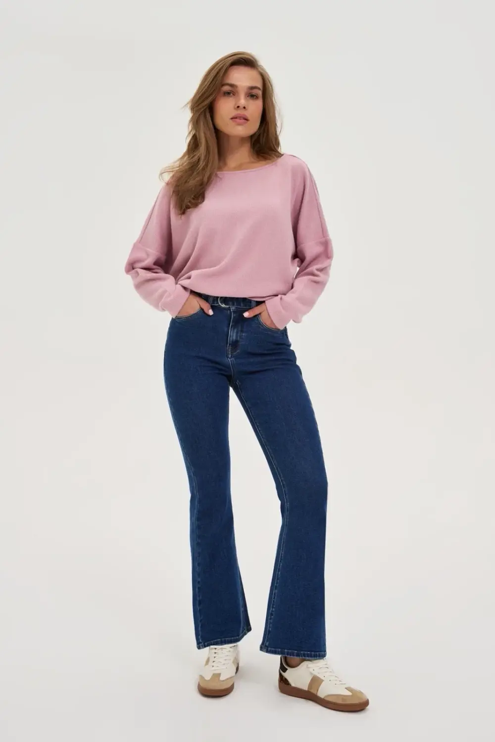 Marisse WOMEN'S JEANS Z-JE-4800 NAVY