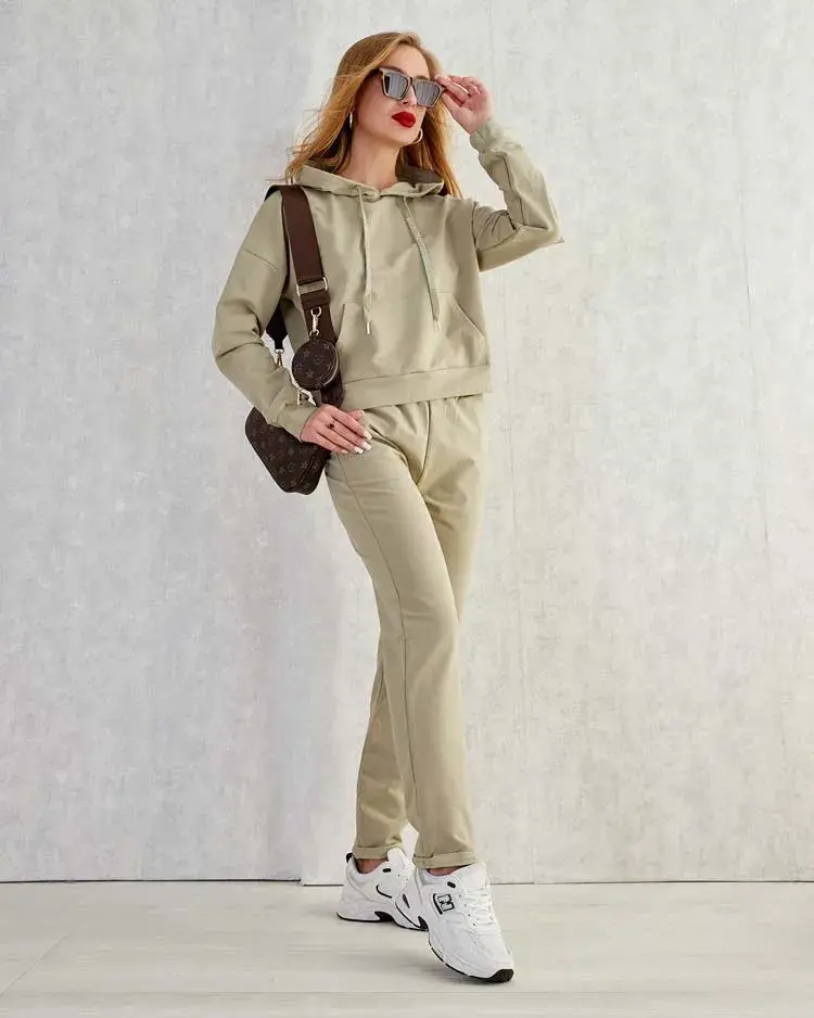 Resti Cotton women's sweatshirt set