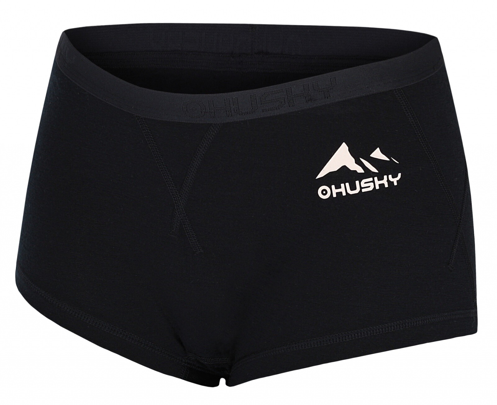 Husky Meties L XXL, black Merino termoprádlo Kalhotky