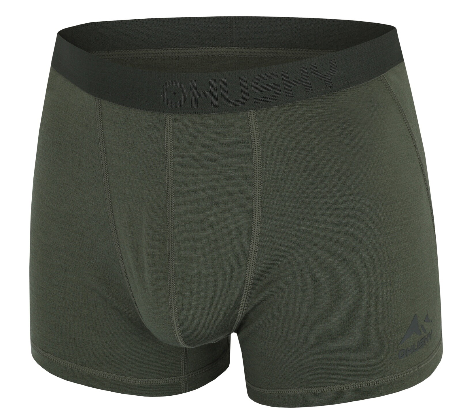 Husky Mex M XL, green Merino termoprádlo boxerky