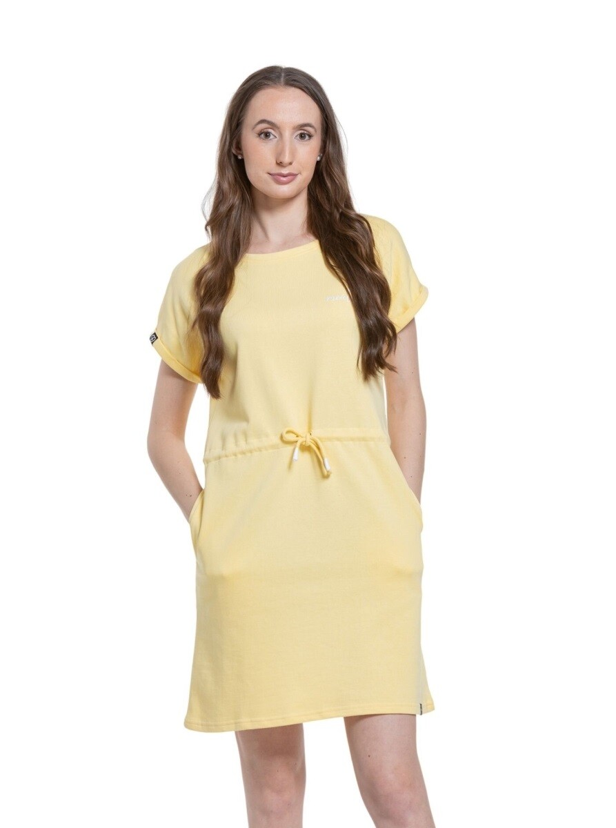 Dámské šaty meatfly lotie žlutá xs