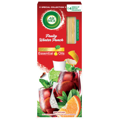 Air Wick Fruity Winter Punch zimní punč vonné tyčinky, 30 ml
