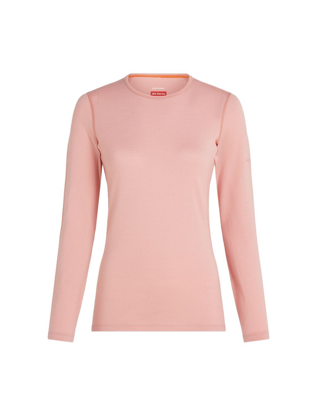 ICEBREAKER Wmns 260 Tech LS Crewe, Blush velikost: L