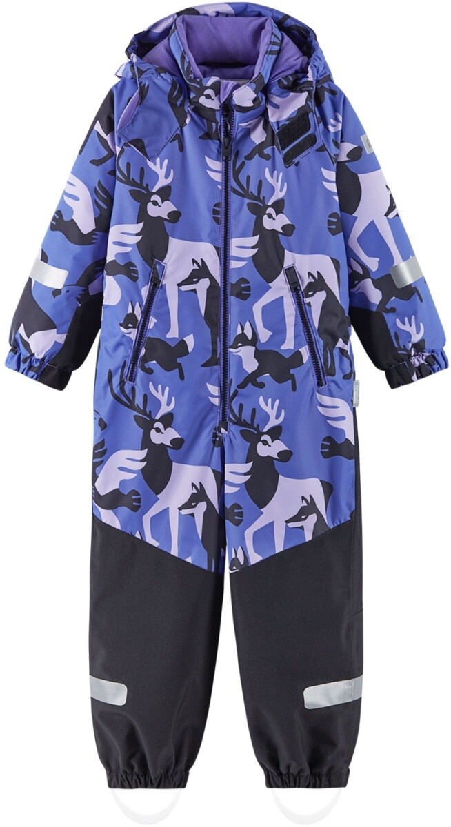 Dětská membránová zimní kombinéza reima kurikka fialová 134